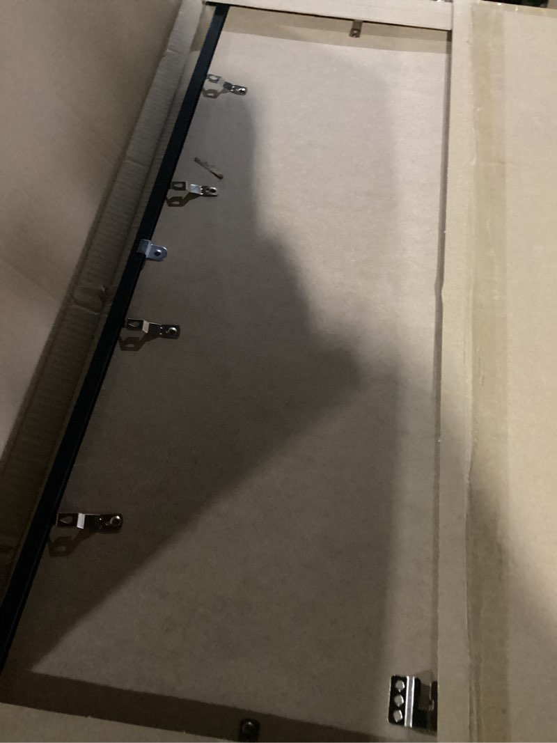 Condition photo showing Good Condition for upsimples 20x30 Poster Frame, Display Pictures 16x24 with Mat or 20 x 30 Without, Wall Hanging Picture Frames, Black, 1 Pack Black 20x30