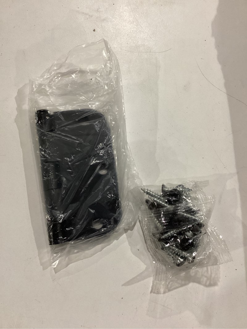 Condition photo showing Good Condition for 60 Pack Rounded Matte Black Door Hinges 3.5 Inch with 5/8" Radius Corner, Interior Door Hinges for Bedroom, Bathroom, Cabinet, and More