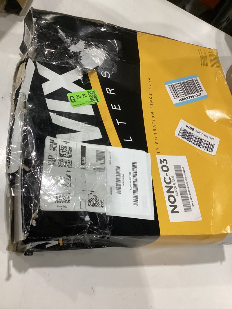 Condition photo showing As Is for wix racing filters air filter