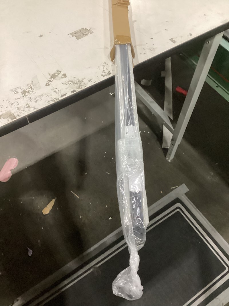 Condition photo showing New/Like New for Frameless Shower Door Support Bar, Stainless Steel Wall-to-Glass Support Arm to Fixed Shower Glass Panel, for 1/4"-3/8" (6-10 mm) Door, 180° Pivot & Stow-Flat Mode (Matte Black, 51.2-inch(1300mm)) Matte Black 51.2-inch(1300mm)