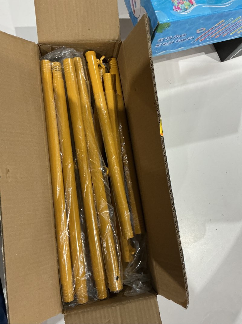 Condition photo showing New/Like New for vincidern 6.6 ft wedding arch backdrop stand for party, balloon arch stand, wedding arches for ceremony, metal arch backdrop stand for baby showers, birthday party, events decoration door frame gold