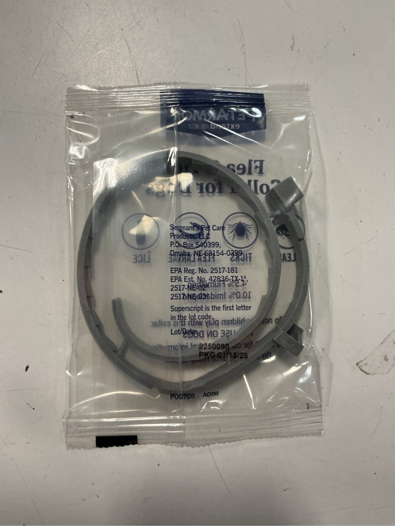 Condition photo showing New/Like New for petarmor extend dog flea and tick treatment & prevention collar for small dogs up to 18 lbs., 8 months of protection, odorless & non-greasy, waterproof, kills fleas, ticks, and larvae, 1 count 1 count small dogs