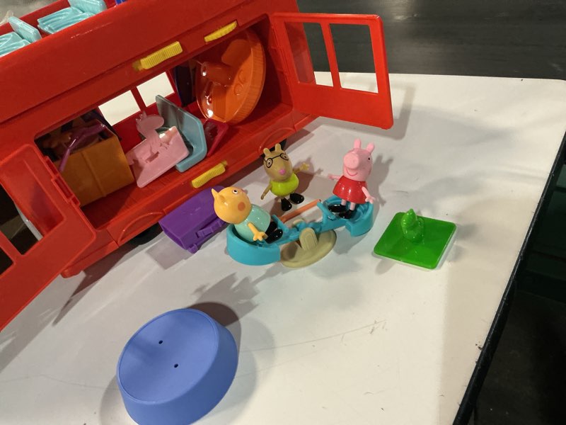 Condition photo showing As Is for peppa pig f88815s1 pep peppas 2-in-1 party bus