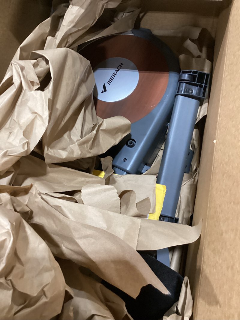 Condition photo showing Good Condition for merach rowing machines for home, magnetic rowing machine with 16 levels, rower machine of quiet resistance, dual slide rail with max 350lbs weight capacity, app compatible manual-adjust (classic)