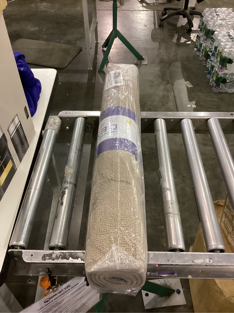 Condition photo showing New/Like New for DEXI Front Door Entryway Mat Non Slip, 2x3 ft Washable Inside Entrance for House Floor Low Profile, Thin Entry Doormat Absorbent Dirt Trapper, Pebble Beige 2' x 3' (Rectangular) Pebble Beige