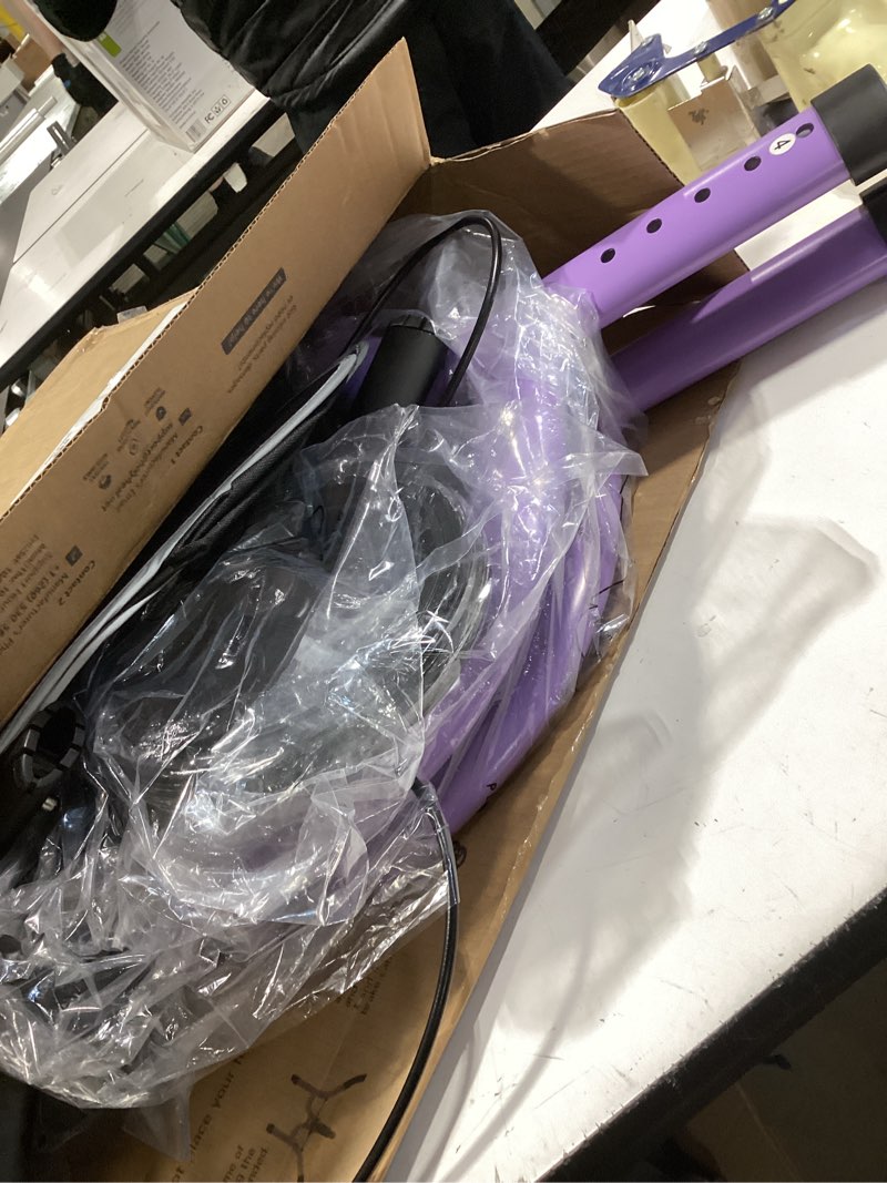 Condition photo showing Good Condition for 3 wheel walkers for seniors, lightweight rollator walkers foldable for elderly with cane hold and cup hold, height adjustable aluminum three wheel rolling walker mobility aid, purple