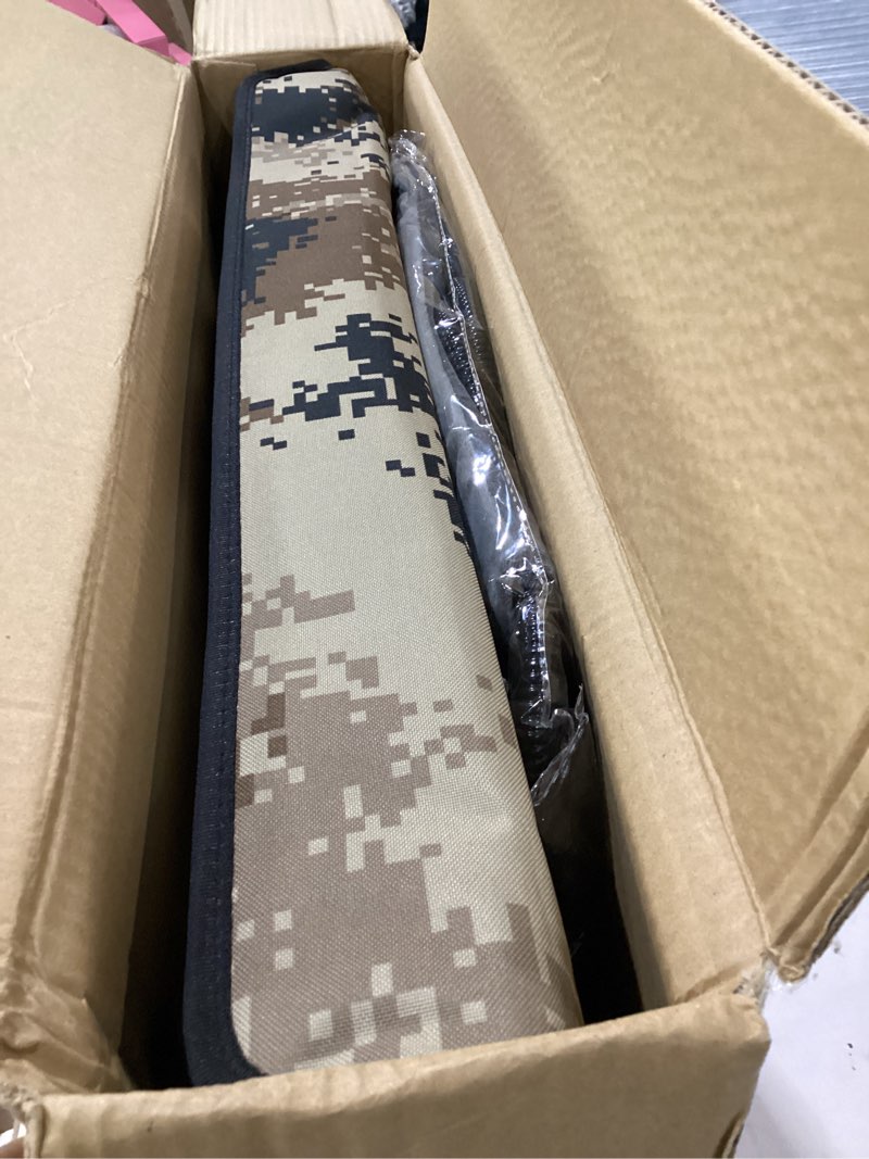 Condition photo showing New/Like New for indestructible heated cat house for outside cats winter, 100% weatherproof, safe escape door, insulated outdoor cat shelter with heater for feral barn cat kitty (desert camouflage, 26"x17"x14") desert camouflage 26"x17"x14"