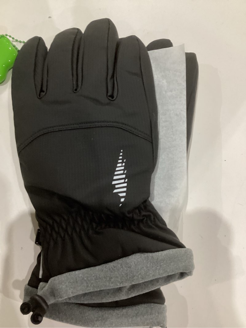 Simari winter waterproof gloves black size large 