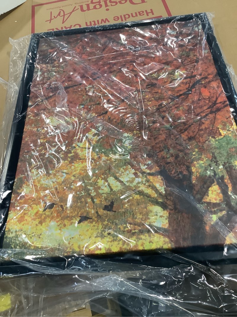 (2pcs) “Under The Maple Tree” Graphic Print Multi