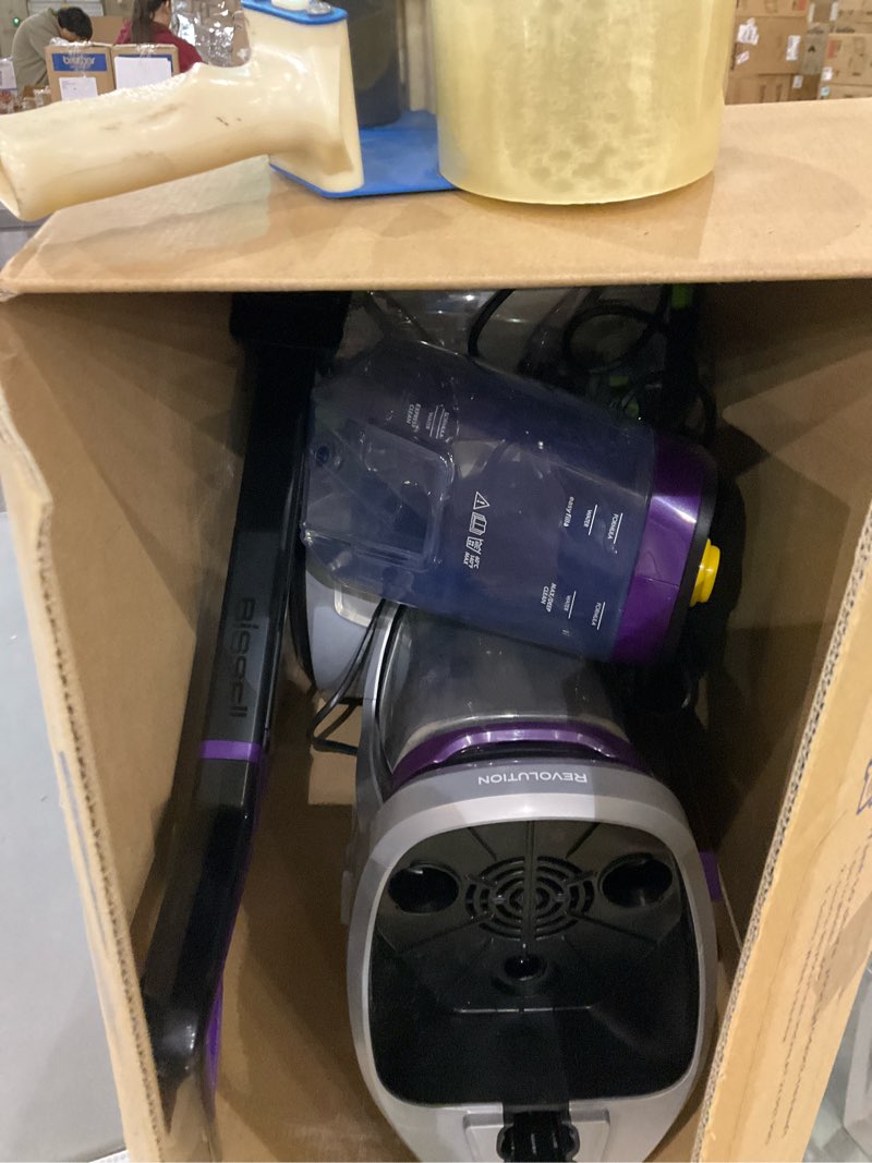Condition photo showing As Is for BISSELL ProHeat 2X Revolution Pet Pro Plus, 3588F, Upright Deep Cleaner, 30-minute Dry Time, Dual Dirt Lifter Powerbrush, Hose & Tool Attachment, Pet Upholstery and Tough Stain Tool Included ProHeat Revolution Pet Pro Plus