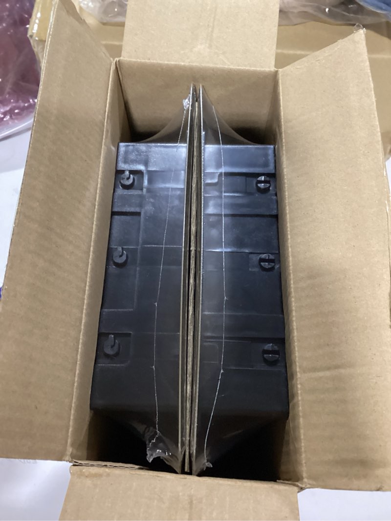 Condition photo showing New/Like New for 6x12 Floor Register, Heavy Duty Steel Walkable Floor Vents Covers, Adjustable Air Supply Lever Register Vent Cover for Home Floor and Wall, Fits 12x6 and 6x12 Duct Opening, 2 Pack, Brown 6'' X 12'' 2 Pack