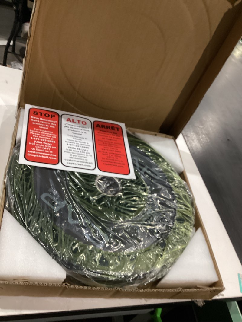 Condition photo showing Good Condition for CAP Barbell Rubber Olympic Bumper Plate | Multiple Options/Colors Economy 25lbs - Pair