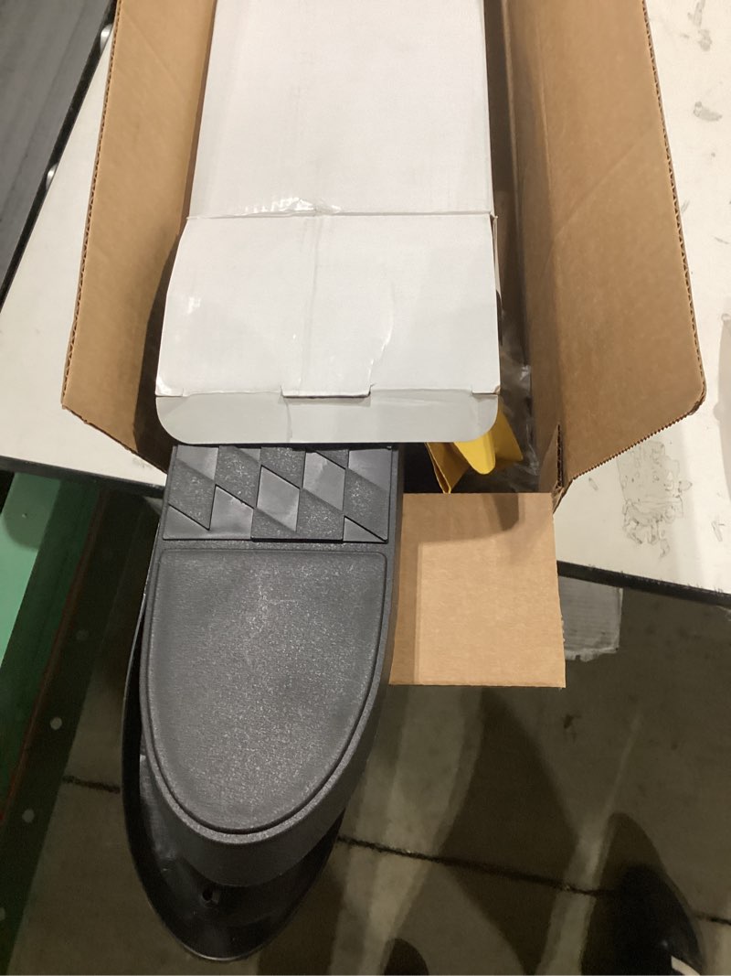 Condition photo showing As Is for 4" Nerf Bar Replacement Pads with 6 Holes, 24" X 4" Non-Slip Replacement Step Pad Compatible with Popular 4" Oval Tube Nerf Bars, 4 Pack. Easy Installation——Verify Tube Size & Hole Spacing! xng-21