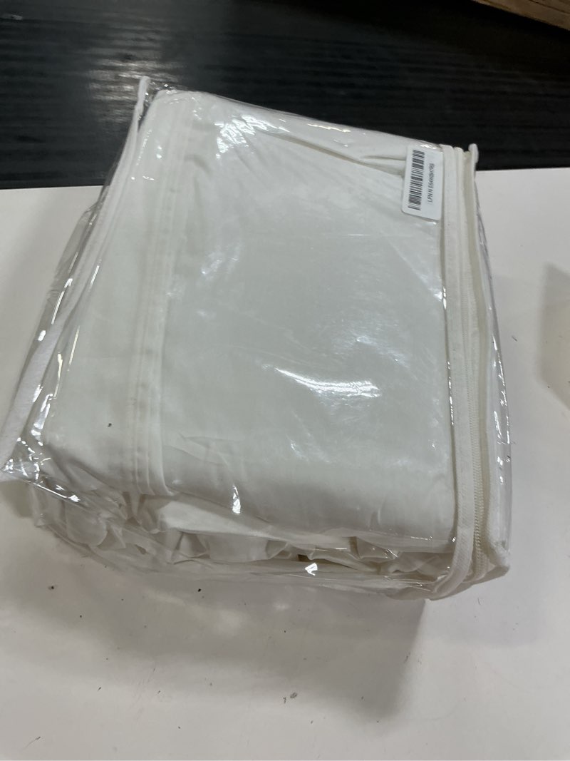 Condition photo showing Good Condition for 100% egyptian cotton twin sheets set 1000 thread count luxury hotel soft and smooth white twin size bed sheet set 16" deep pocket sateen weave extra long staple cotton bedding - 3 piece