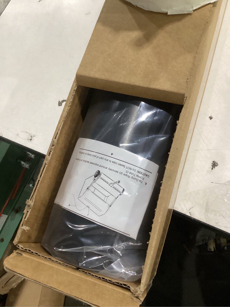 Condition photo showing New/Like New for upgraded 307331 hopper bag for ohio steel 42" 22 cu. ft. tow-behind lawn leaf sweeper, compatible with 4222v2, 42swp22, 42tsc & allfithd af-4222ls models, heavy-duty, tear- & uv-resistant