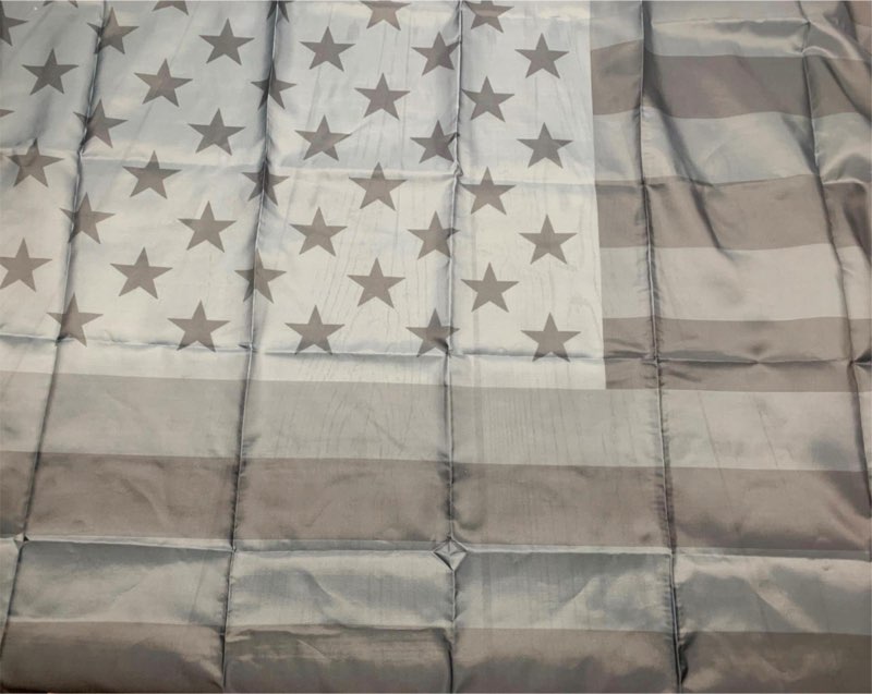 Black American Flag 3x5 Ft Multi purpose Heavy Duty All Black American Flag