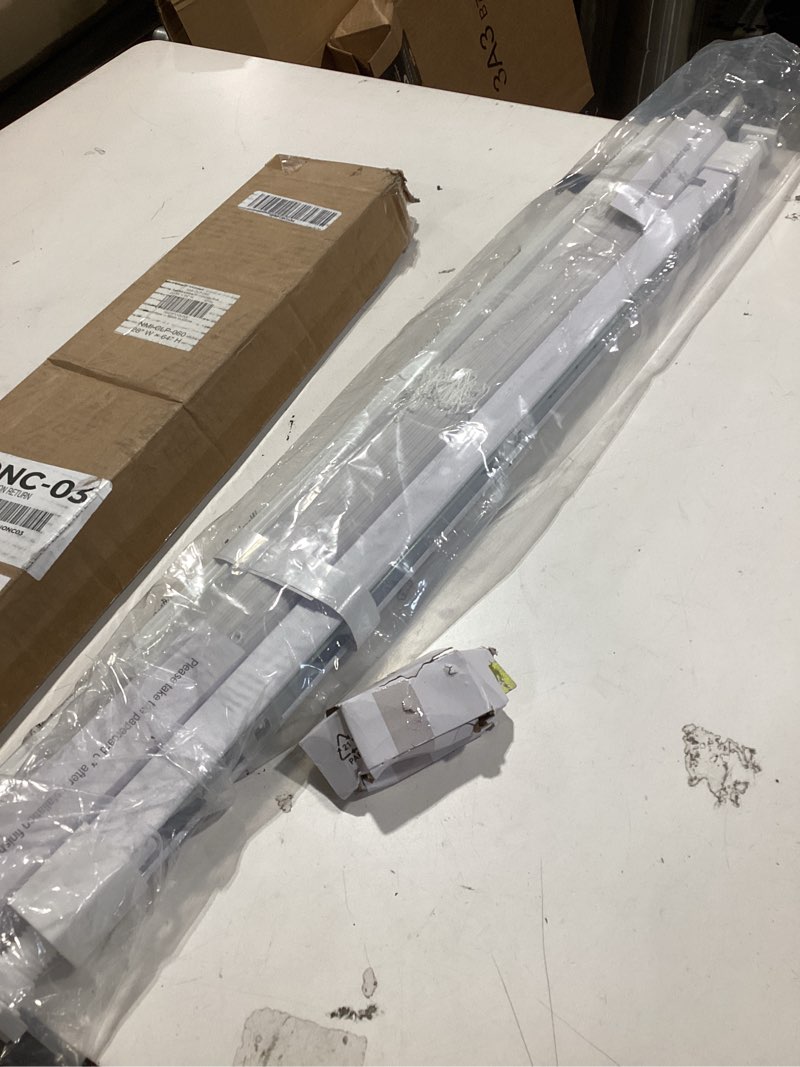 Condition photo showing Good Condition for LazBlinds Cordless No Tools-No Drill 1" Vinyl Horizontal Mini Blinds, Light Filtering Blinds for Windows, Blinds & Shades for Window Size 22" W x 64" H, Grey