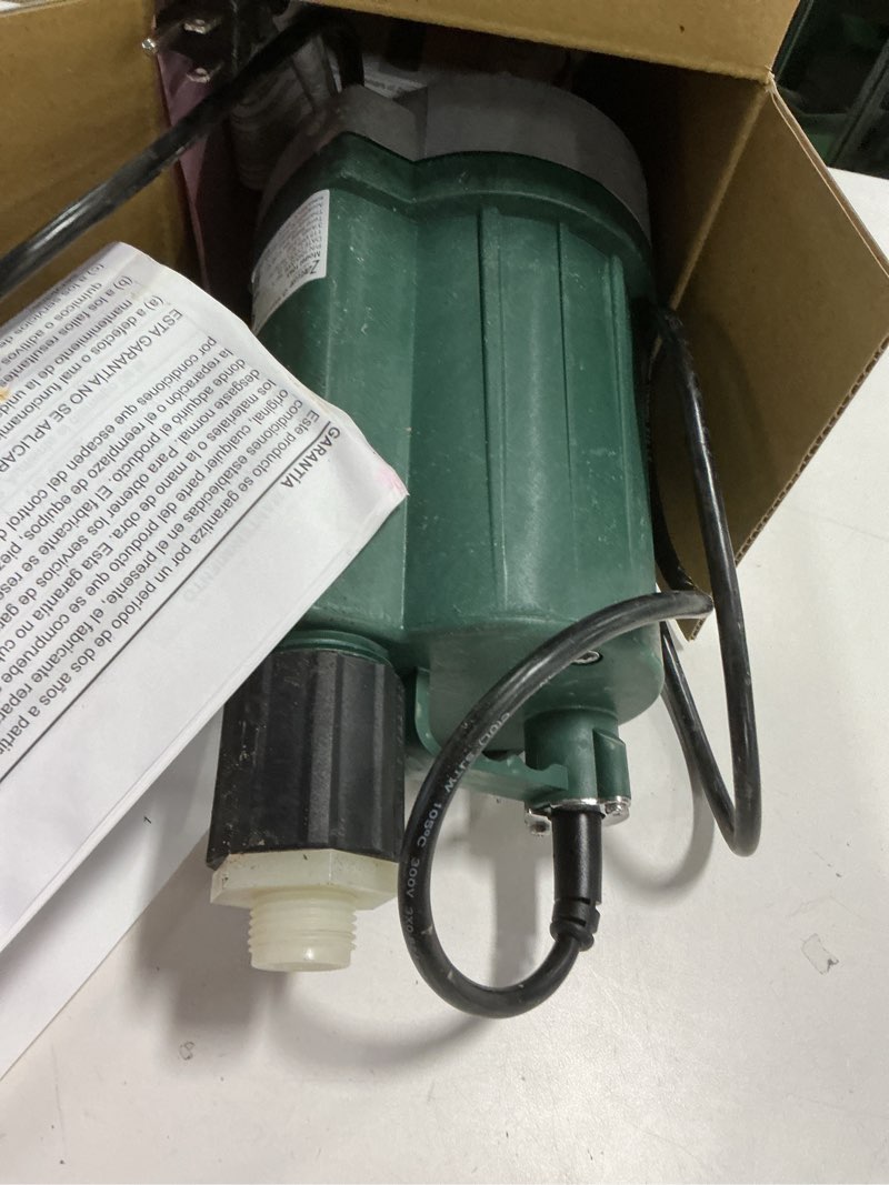 Condition photo showing Good Condition for 1/3HP Automatic Utility Pump