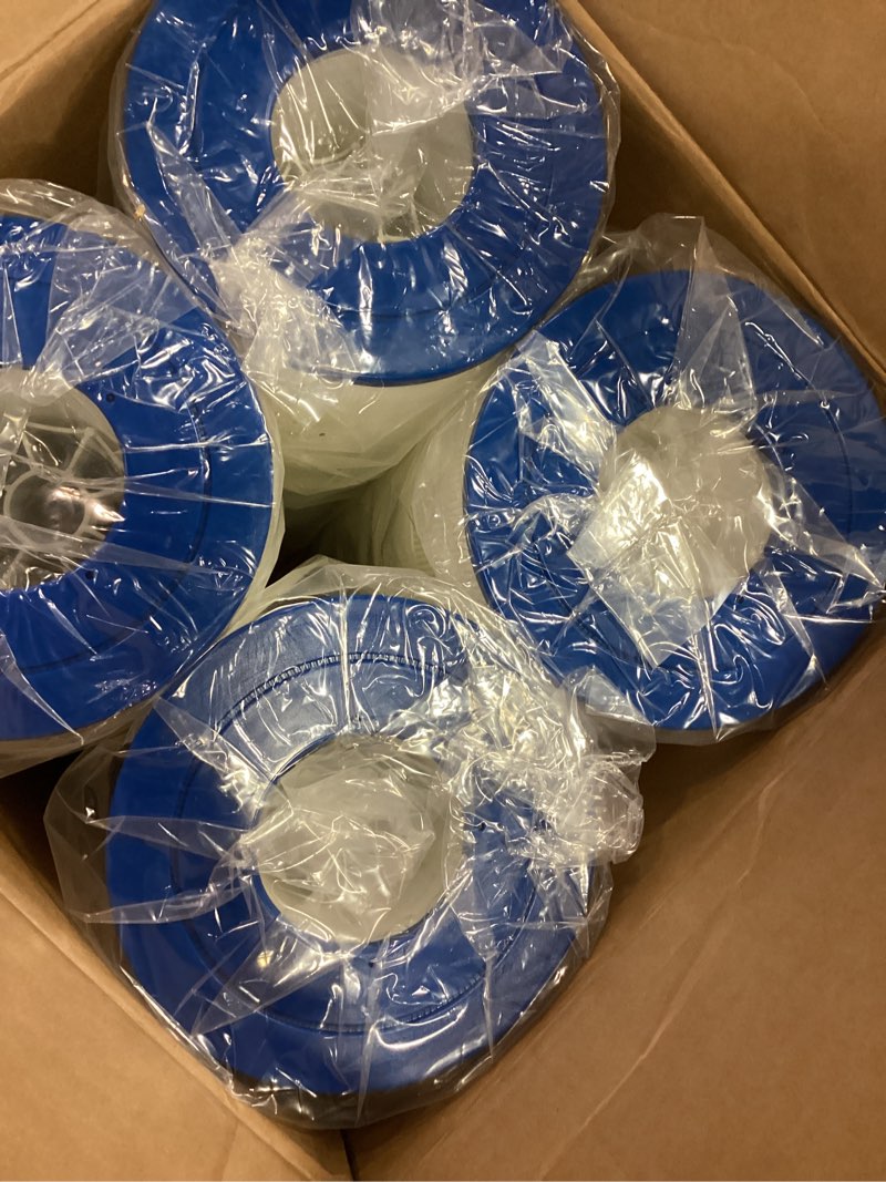 Condition photo showing New/Like New for zhenx c-7487 pool filter cartridge, compatible with pa100n, unicel c-7487, filbur fc-1270, hayward cx870re, cx870-xre, hayward c4000, c4000s, swimclear c4020, 4 pack.