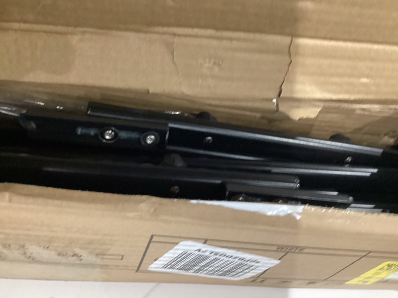 Condition photo showing As Is for Clothes Drying Rack Household Indoor, Foldable Drying Rack Clothing for Laundry - 40" x 28.8" x 14.2", Space Saving Indoor&Outdoor, Black-1pack Black 1