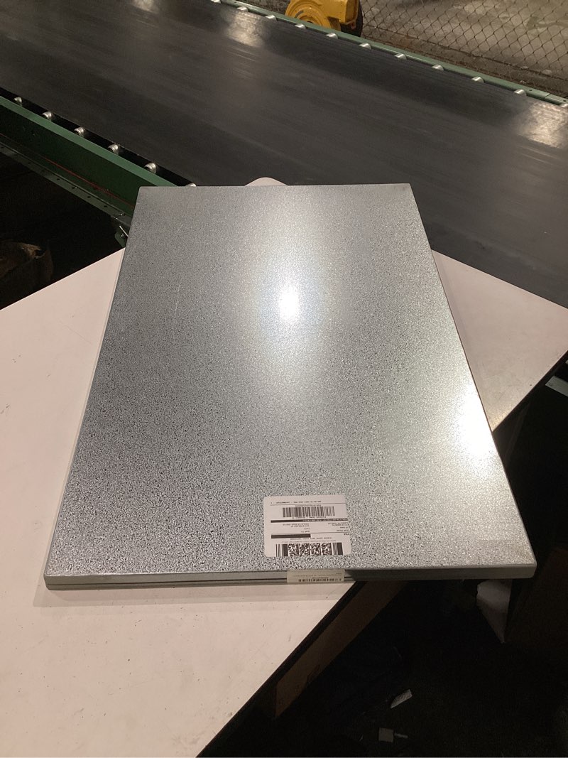 Condition photo showing Good Condition for pinnacle systems precision pet two door metal dog crate tray replacement pan chew proof crack proof pet kennel great cage tray pet supplies (galvanized, 35.5" l x 22.25" w x 1") galvanized 35.5"l x 22.25"w x 1"h