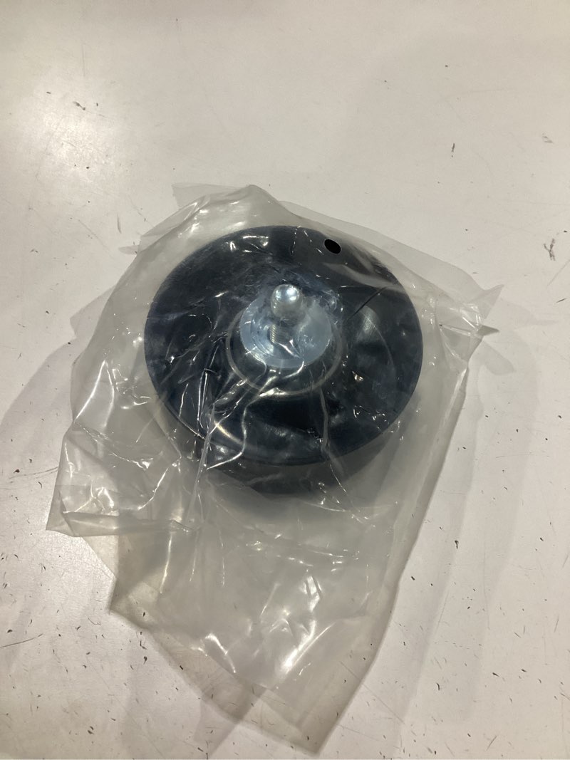 Condition photo showing New/Like New for x autohaux idler pulley for chevrolet express silverado 1500 2500 3500 for gmc savana sierra 36299 idler pulleys with bolt 17 mm 0.67" insert dust shield retainer spacer steel rubber black