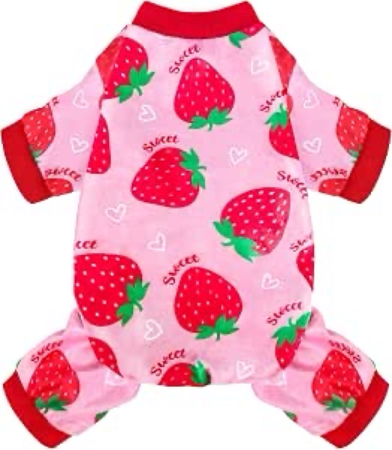 dog pajamas soft lightweight dog onesies outfit clothes for small puppy pjs for pet boys girls dogs 