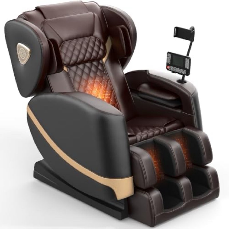 (Incomplete box 1 of 2 only) 3D Massage chair zero g, AA24010-PU-WH-A
