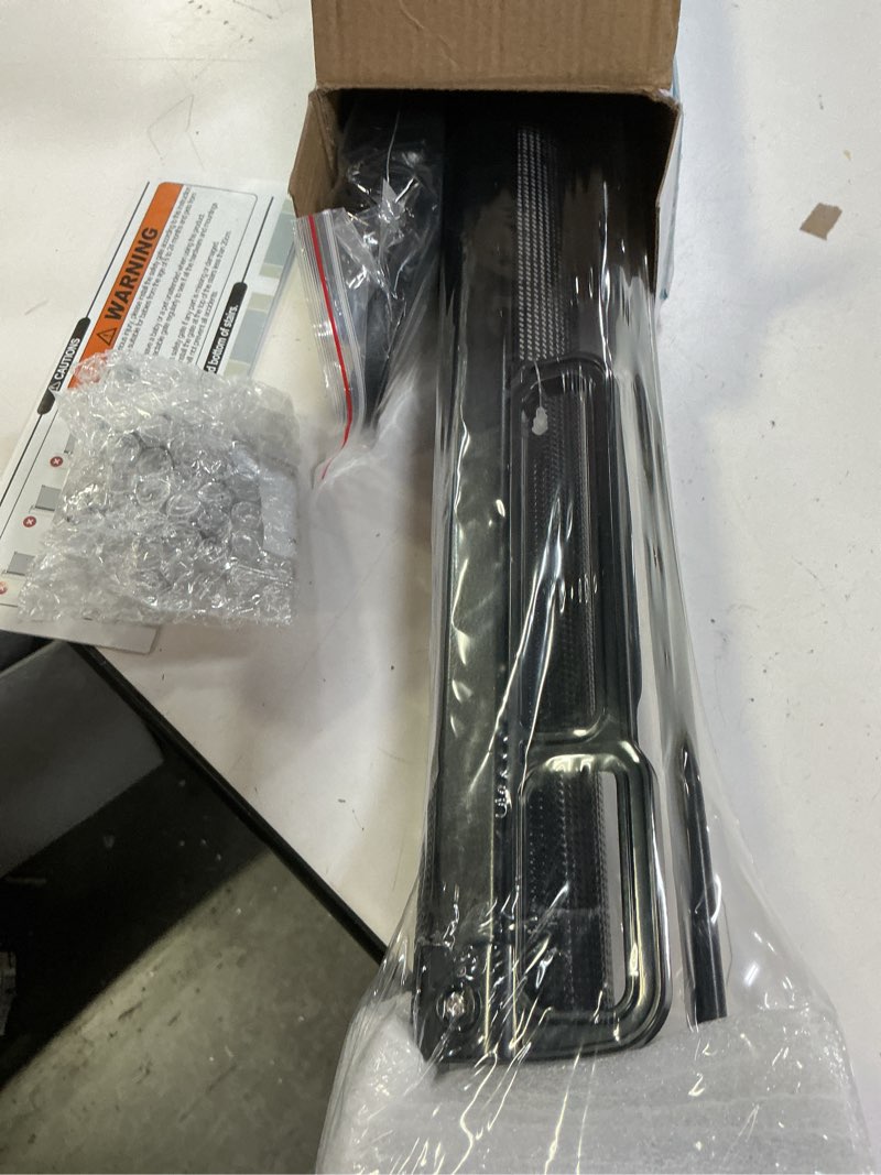 Condition photo showing New/Like New for probebi Retractable Baby, Child & Dog Gates for Stairs, Extends to 54" Wide 34" Tall, Use for Outdoor, Indoor, Hallways, Doorways, Deck, Porch, Black