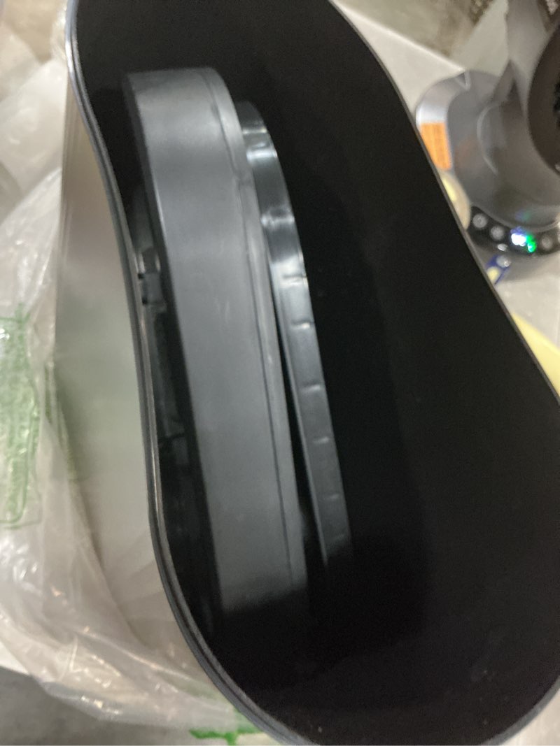 Condition photo showing Good Condition for jinligogo 5 gallon bathroom trash can with lid, automatic motion sensor black trash can, touchless slim waterproof garbage bin for kitchen, bedroom, office, and bathroom 1p-5 gallon black