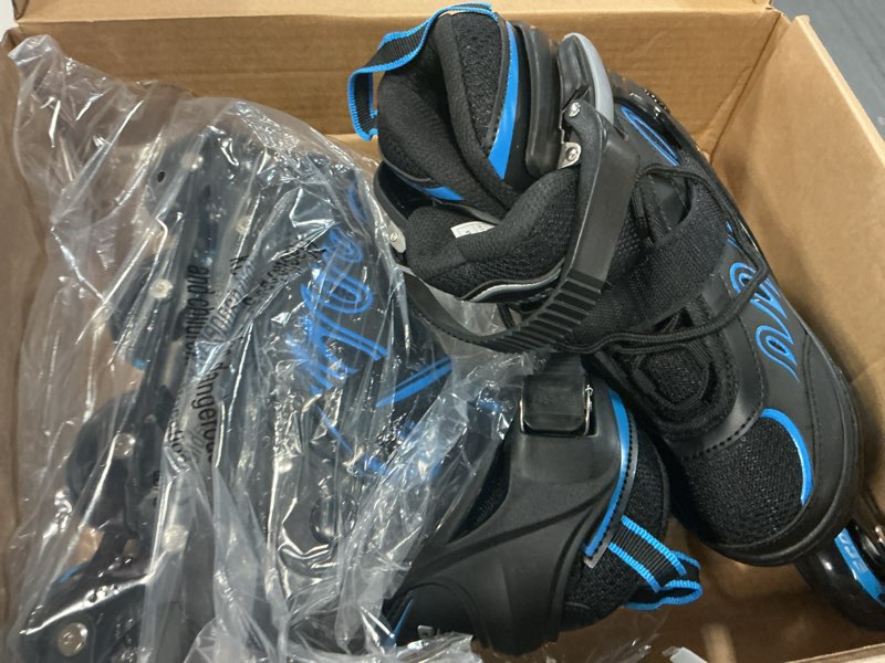 Condition photo showing Good Condition for ECOO Inline Skates for Girls and Boys Ages 5-8 8-12 Light up Wheels, Adjustable Size Roller Skates B