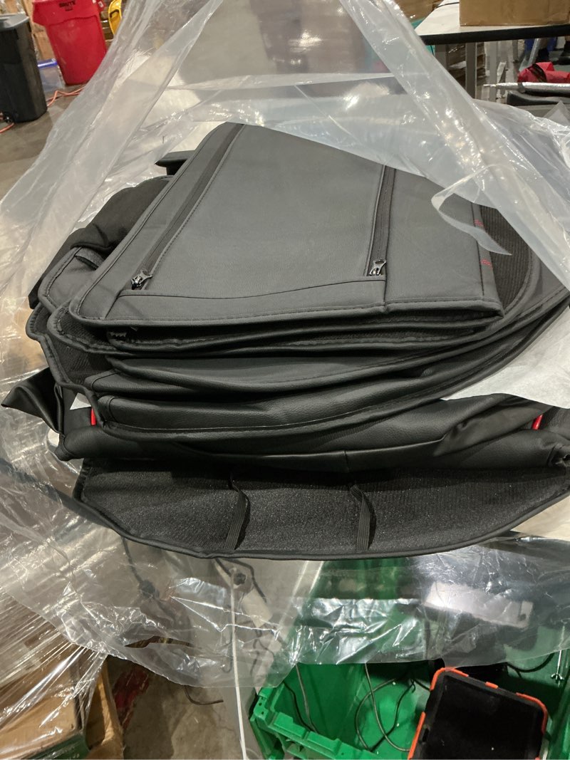 black and red car seat covers 