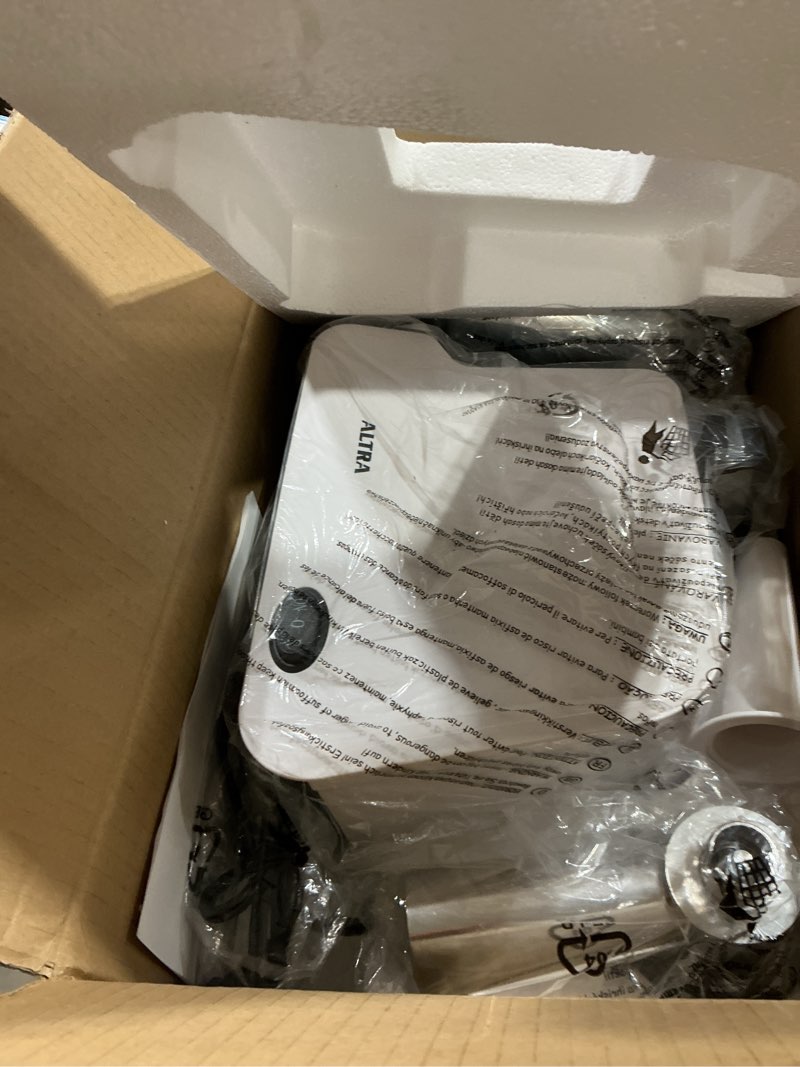 Condition photo showing Good Condition for electric meat grinder, 2300w max, heavy duty sausage stuffer with 2 blades, 3 grinding plates, sausage tube & kubbe kit, home kitchen meat mincer with handle (black)