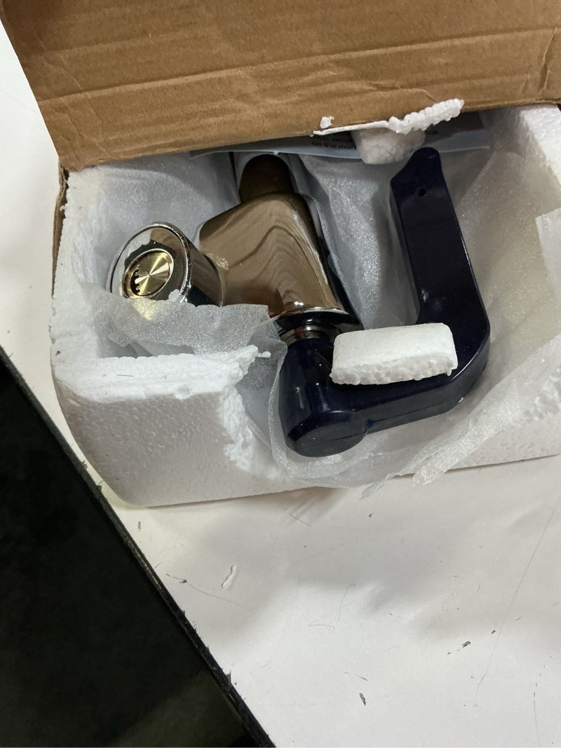 Condition photo showing New/Like New for tevlaphee universal steering wheel brake lock anti-theft retractable double hook car clutch pedal lock for car truck suv van security with 3 keys max length of 33.5"