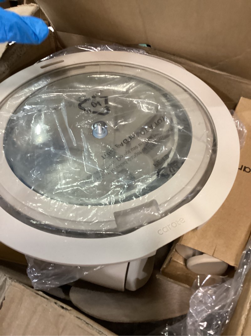 Condition photo showing Good Condition for carote 18 pcs ceramic cookware set titanium nonstick with detachable handles, non toxic cookware, po