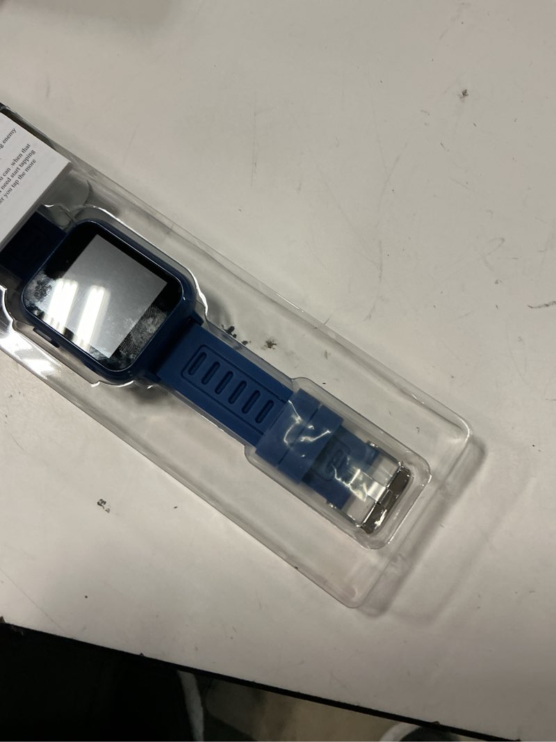 Condition photo showing New/Like New for phyulls smart watch for kids with 39 games alarm clock, touchscreen, calendaring camera music player time display video & audio recording, toys for 3-12 years old boys blue