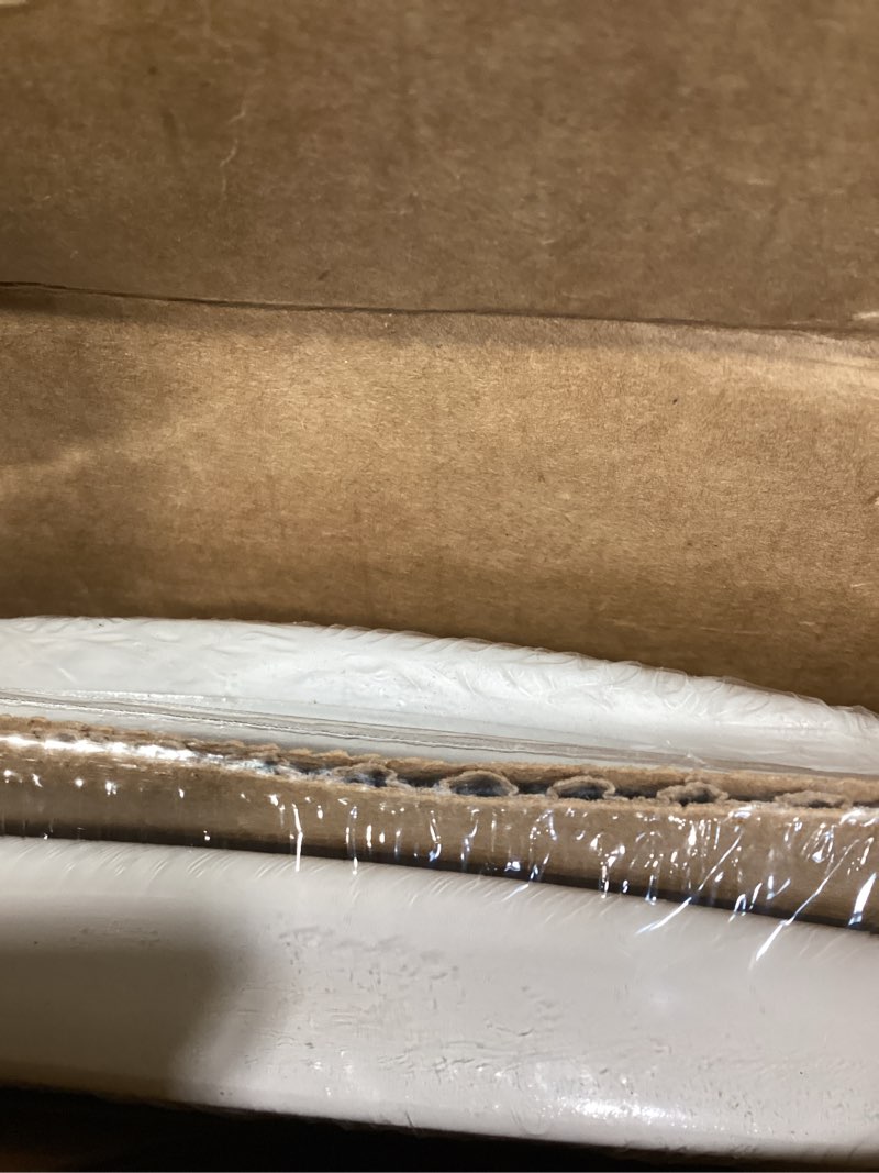 Condition photo showing Good Condition for bemis 1500ec 390 lift-off wood elongated toilet seat, cotton white (pack of 1) elongated basic