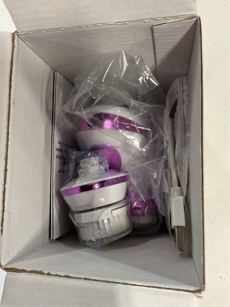 Condition photo showing Good Condition for Electric Razors for Women - Upgraded Electric Shaver for Women with Magnetic Heads, Rotary Hair Remover Kit for Legs Bikini Face, Lady Trimmer for Sensitive Skin, Detachable and Waterproof, Grape