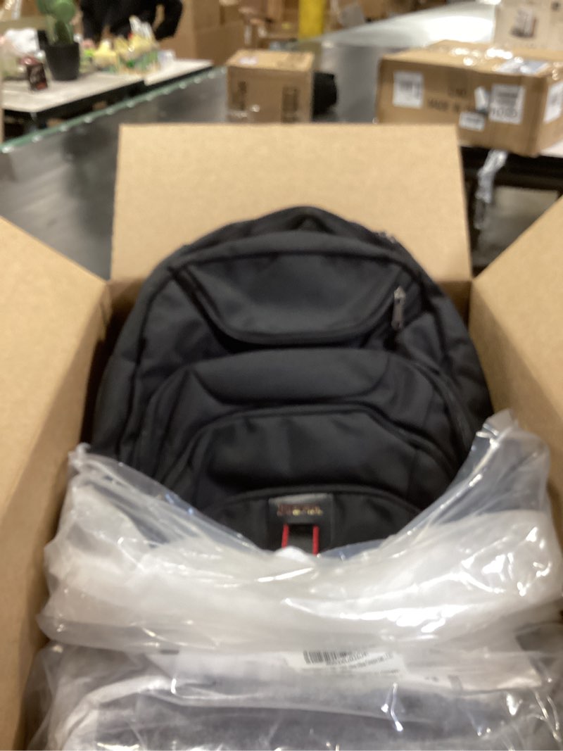 Condition photo showing Good Condition for boavan rolling backpack,17 inch water resistant wheeled backpack,carry on luggage business bag, overnight college computer trolley suitcase for men women adults to travel?black 17.3 inches black