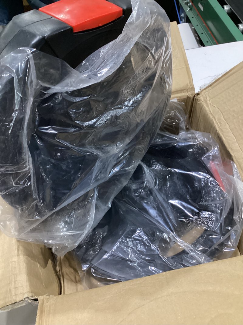 Condition photo showing Good Condition for balancefrom vinyl standard 1-inch plate weight plate for strength training and weightlifting, pair vnl-15p