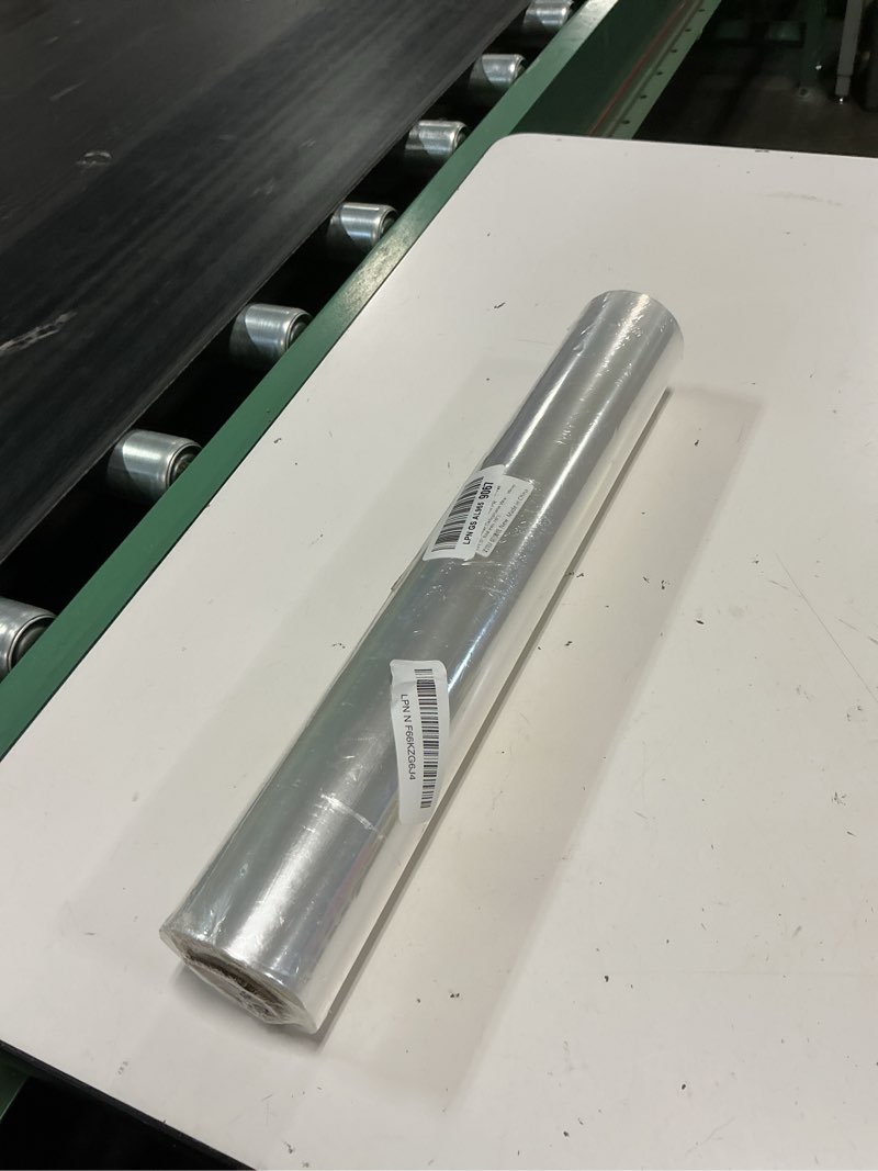 Condition photo showing Good Condition for joyit 100 ft clear cellophane wrap roll (31.5 in x 100 ft) - 3 mil thicken cellophane roll,cellophane bags large,wrapping paper for flower gift baskets wrap (31.5" fold into 16") clear 31.5in wide x 100ft long