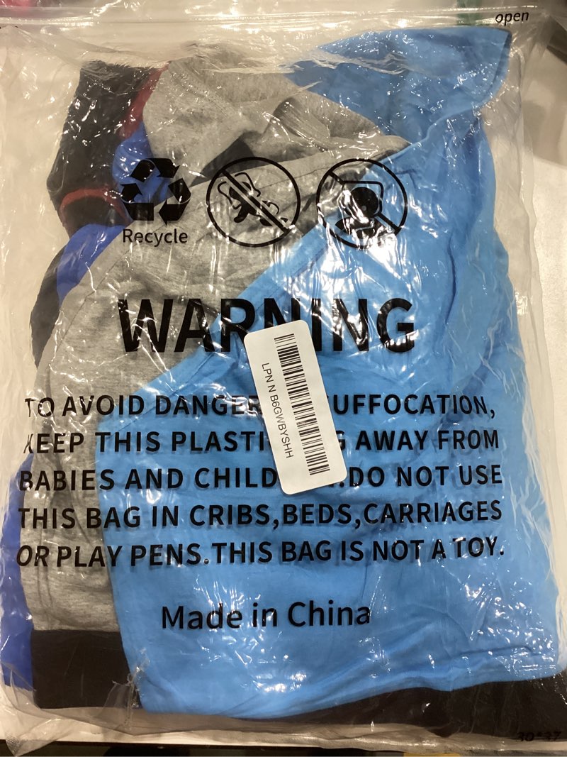 Condition photo showing Good Condition for Men's Incontinence Underwear - Washable & Reusable Leakproof High Absorbent, Cotton, Briefs, 150ML 5 Pack (Multicolor01, XX-Large) Multicolor01 XX-Large