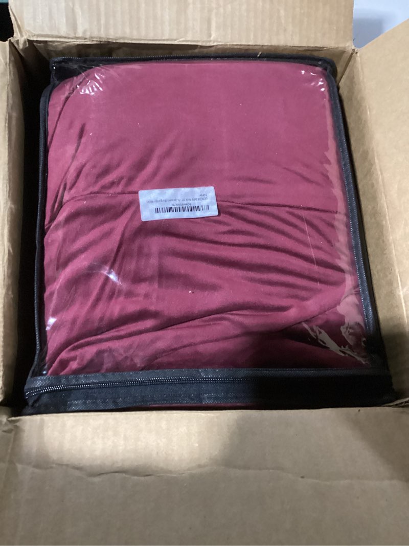 Condition photo showing Good Condition for ULTICOR Extra Wide 75" - 100", Reclining 2 Seater Sofa, Extra Wide Reclining Love Seat Slipcover, 6-Piece Velvet Stretch, Reclining Sofa Covers, Thick, Soft, Washable (Burgundy - Wine)