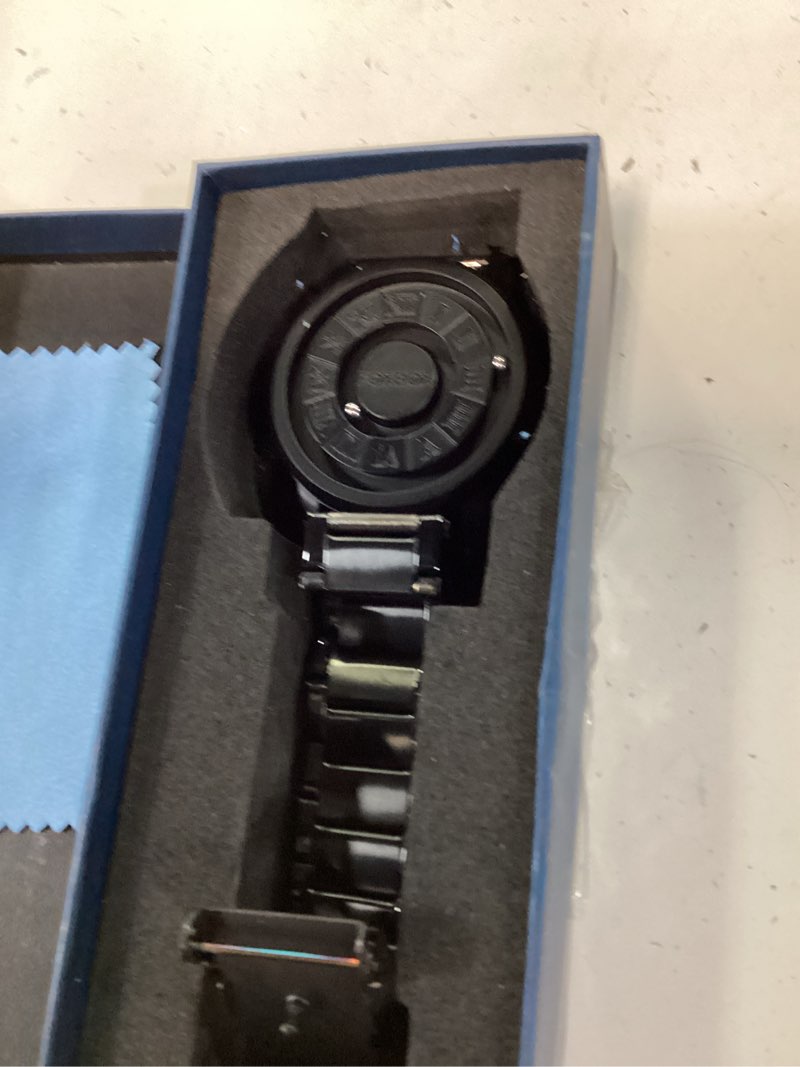 Condition photo showing New/Like New for weicam unisex cool watches roman numerals creative magnetic levitation balls dial waterproof quartz 