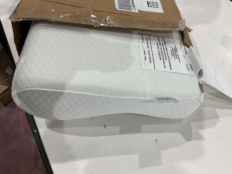 Condition photo showing Good Condition for tempur-pedic tempur-ergo neck pillow, large profile, white high profile 1