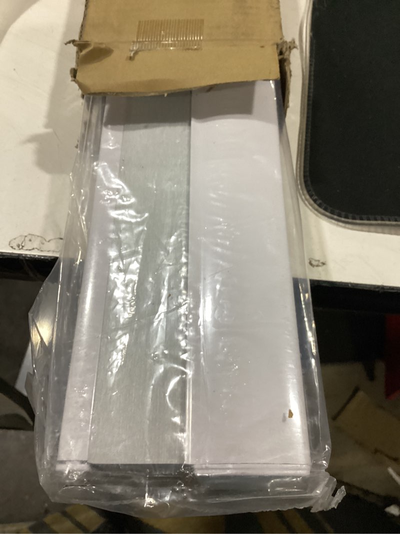 Condition photo showing Good Condition for no drill cellular shades for indoor windows, thermal insulating & noise reducing honeycomb blinds, free stop cordless blackout shades, white, 31" w x 64" h 31"w x 64"h white(blackout)