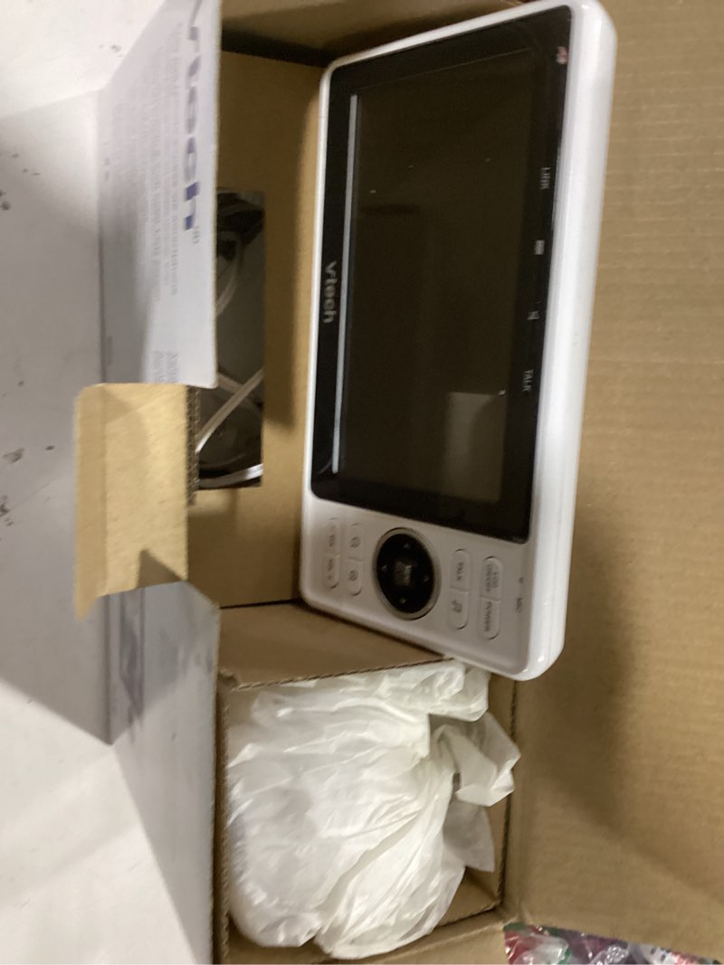 Condition photo showing Good Condition for vtech vm901 smart wifi baby monitor with 1080p fhd camera and 5" hd ips display, free app, remote pan tilt zoom, night vision, motion detection alerts