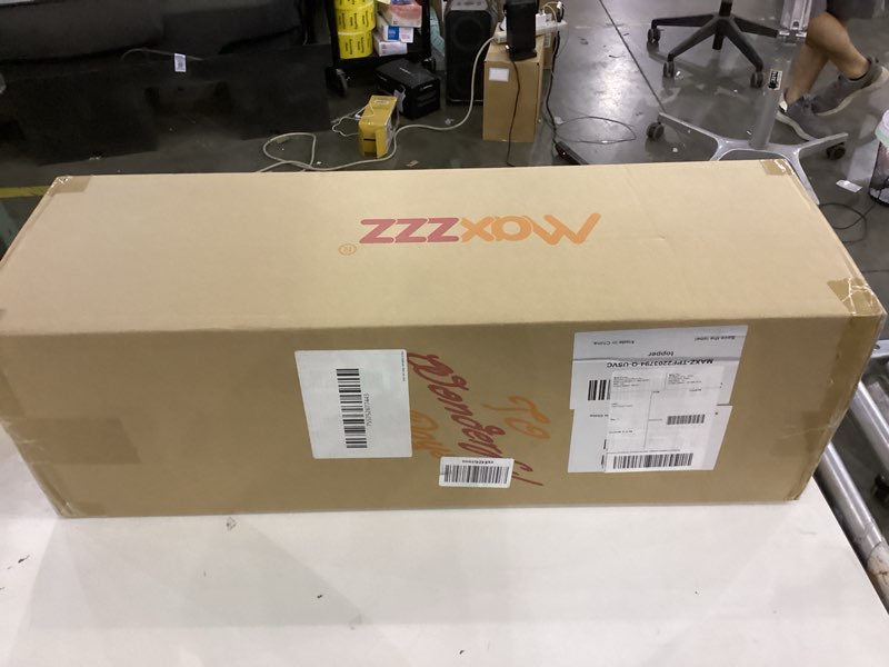 Condition photo showing New/Like New for Maxzzz Queen Mattress Topper, 4 inch Cooling Mattress Topper, Memory Foam Gel-Infused Bed Topper, Medium Firm Mattress Topper, CertiPUR-US Certified, Bule Queen 4 Inch