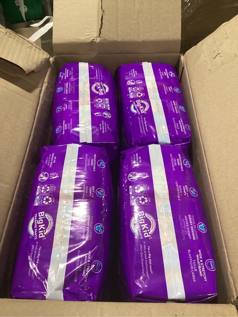 Condition photo showing Good Condition for Pull-Ups Boys' Potty Training Pants, Size 3T-4T Training Underwear (32-40 lbs), 112 Count (4 Packs of 28), Packaging May Vary 3T-4T 112