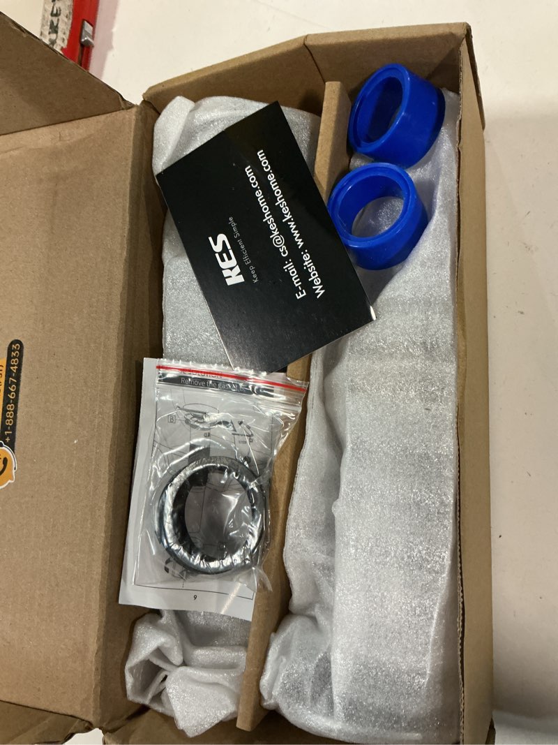 Condition photo showing New/Like New for KES Bathroom Sink Drain with Detachable Hair Catcher Basket, Pop Up Drain Stopper with Overflow Anti-Clogging Vanity Vessel Sink Drain, Polished Chrome 2 Pack 304 Stainless Steel, S2013A-CH-P2 for sink WITH overflow,2-pack Polished Chrome